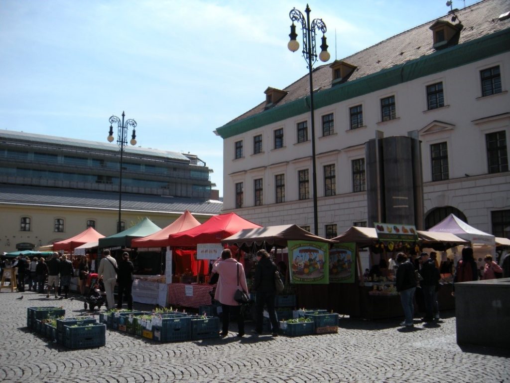 プラハのファーマーズマーケット