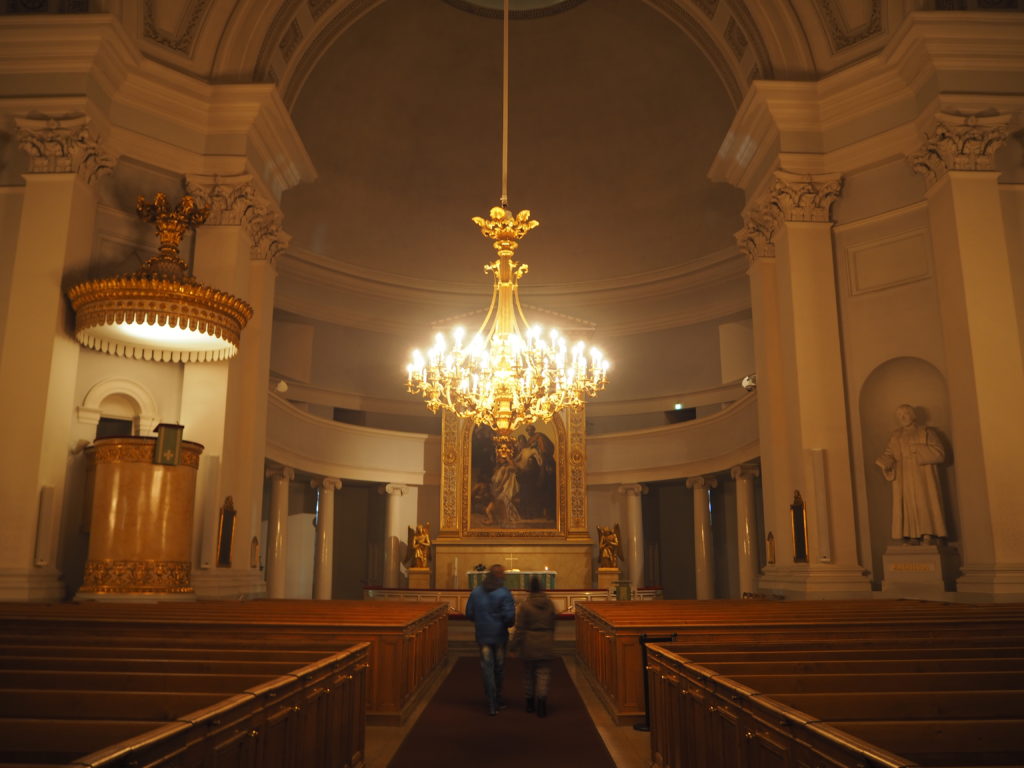 ヘルシンキ大聖堂内部