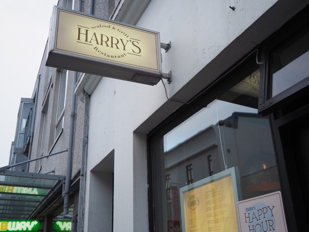 レイキャヴィークのレストラン、ハリーズ　HARR’S