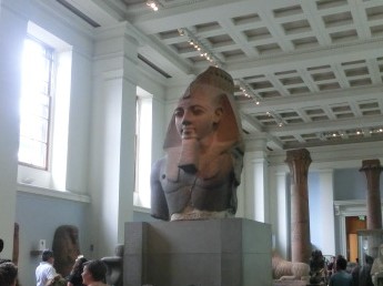大英博物館(British Museum)のラムセス2世の胸像(Statue of Ramesses Ⅱ)