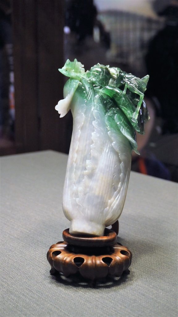 国立故宮博物院の白菜