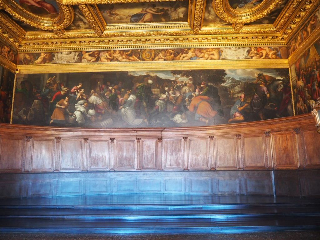 ドゥカーレ宮殿(Palazzo Ducale, Doge's Palace)の十人委員会の間(Sala del Consiglio dei Dieci)