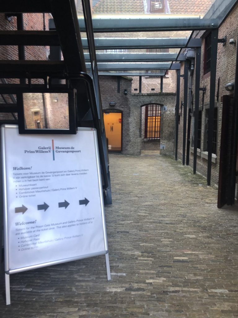 デン・ハーグの監獄博物館(Museum de Gevangenpoort)の内部