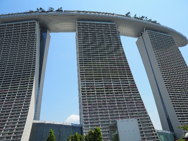 シンガポールのマリーナベイサンズホテル