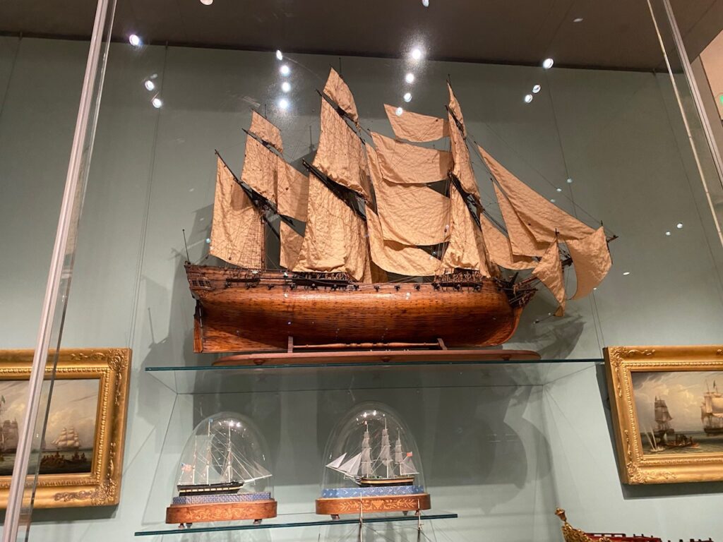 ボストン美術館の木造船のコレクション