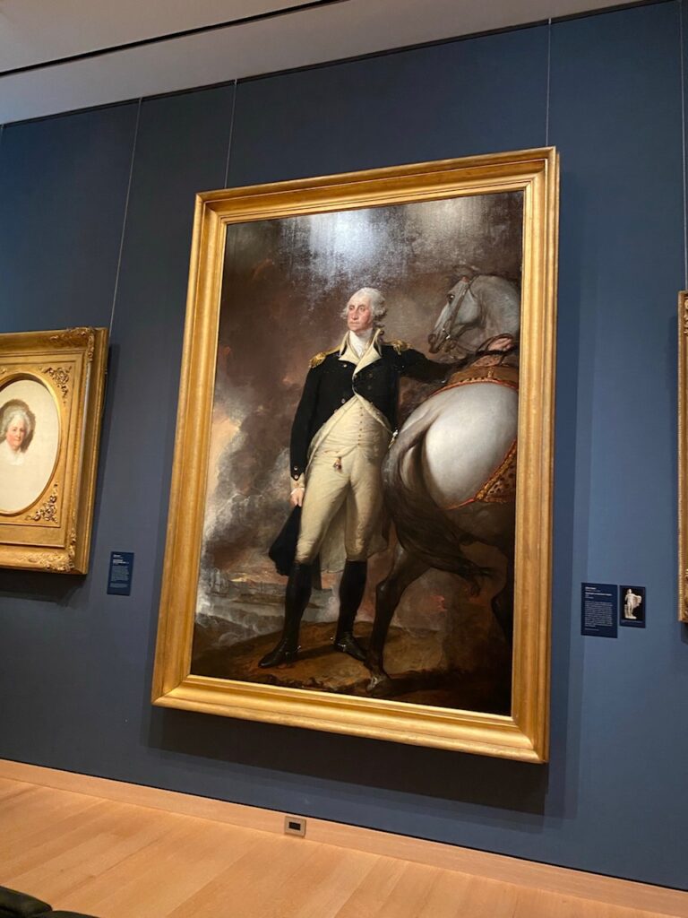 ボストン美術館のジョージワシントンの肖像画