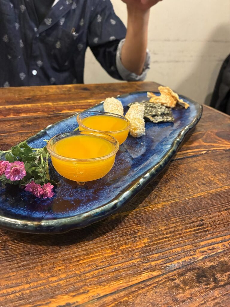 コッパベピダのコース料理デザート